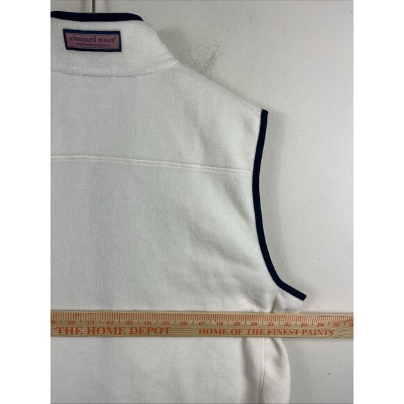 Vineyard Vines Vest Mens M Fleece Full Zip Sleeveless Outdoors - Picture 9 of 9